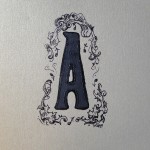 dressed up letterpress A