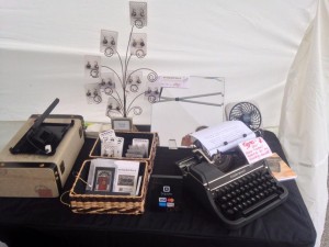 art in the square 2013 typewriter key earrings