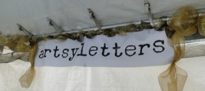 small banner artsyletters DBF