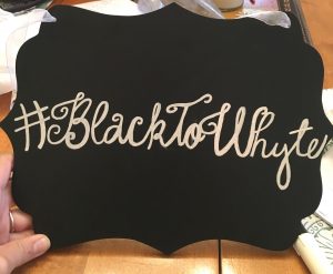 morgan black to whyte sign p