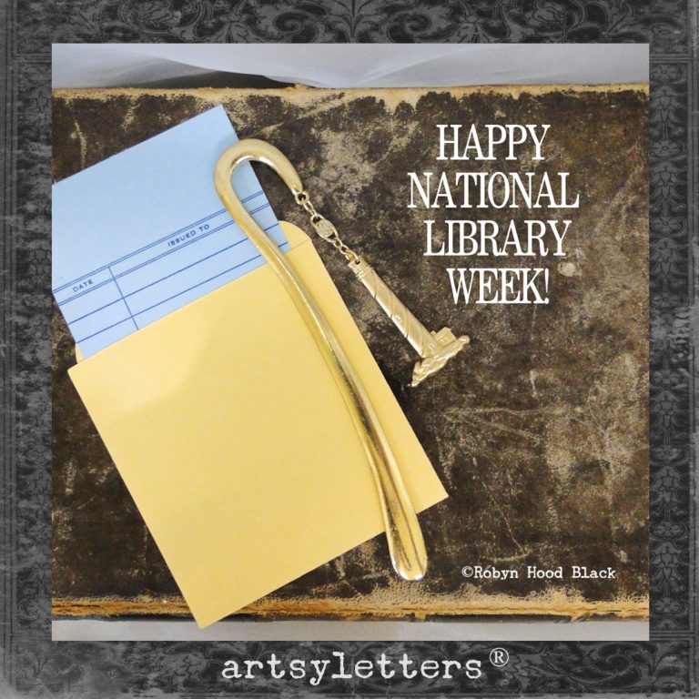 National Library Workers Day | artsyletters.com